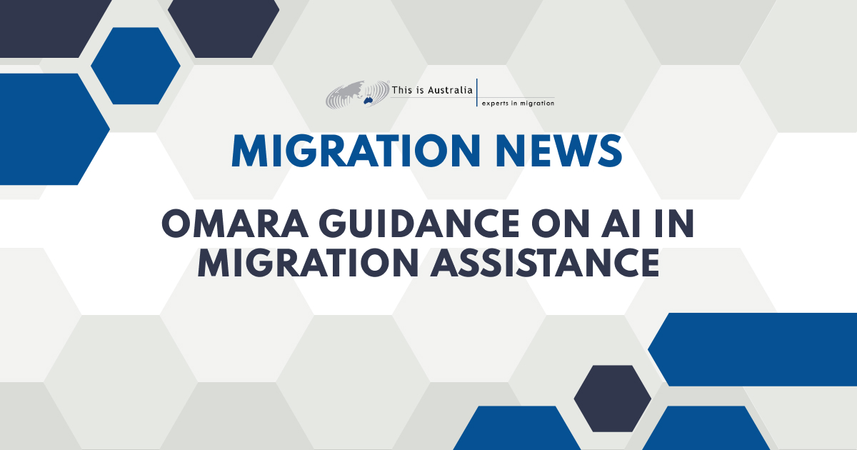 Featured image for “OMARA guidance on AI in migration assistance”