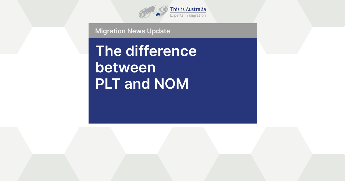 Featured image for “The difference between PLT and NOM”
